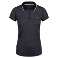 Schwarz - Front - Regatta - "Remex II" Poloshirt für Damen