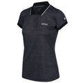 Schwarz - Back - Regatta - "Remex II" Poloshirt für Damen