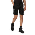 Schwarz - Side - Regatta - "Heroic" Cargo-Shorts für Herren