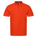 Rost-Orange - Front - Regatta Herren Poloshirt Sinton leicht, kurzärmlig