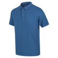 Blau - Back - Regatta Herren Poloshirt Sinton leicht, kurzärmlig