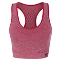 Beeren Pink  meliert - Front - Dare 2b Damen Sport-BH Dont Sweat It