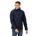 Marineblau - Side - Regatta Herren Softshelljacke Ablaze dreilagig