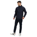 Marineblau - Front - Regatta Herren Softshelljacke Apex