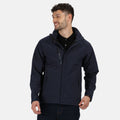 Marineblau - Back - Regatta Herren Softshelljacke Apex