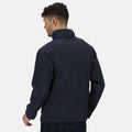 Marineblau - Side - Regatta Herren Softshelljacke Apex