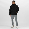 Schwarz - Back - Regatta - "Honestly Made" Isolier-Jacke für Herren