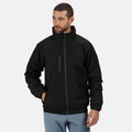 Schwarz - Back - Regatta - "Honestly Made" Softshelljacke für Herren