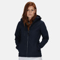 Marineblau - Back - Regatta - "Venturer" Softshelljacke Dreilagige Membrane für Damen