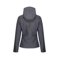 Mittelgrau-Schwarz - Side - Regatta - "Venturer" Softshelljacke Dreilagige Membrane für Damen