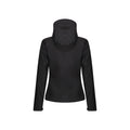 Schwarz - Side - Regatta - "Venturer" Softshelljacke Dreilagige Membrane für Damen