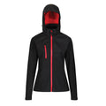 Schwarz-Rot - Front - Regatta - "Venturer" Softshelljacke Dreilagige Membrane für Damen