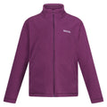 Abendlicht Violett - Front - Regatta Great Outdoors Kinder Fleecejacke King II