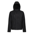 Schwarz - Front - Regatta - "Venturer" Softshelljacke, Dreilagige Membrane für Herren