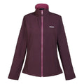 Tiefpflaume meliert - Front - Regatta - "Connie V" Jacke für Damen - Wandern