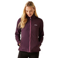 Tiefpflaume meliert - Side - Regatta - "Connie V" Jacke für Damen - Wandern