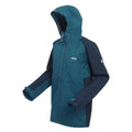 Leuchtend Blau-Marineblau - Side - Regatta - "Britedale" Jacke, wasserfest für Herren