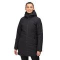 Asche - Front - Regatta - "Voltera III" Jacke, wasserfest Beheizt für Damen