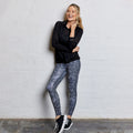 Schwarz-Weiß - Side - Dare 2B - "Laura Whitmore Influential" Leggings für Damen