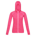 Flamingo-Rosa - Front - Regatta - "Yonder" Hoodie mit durchgehendem Reißverschluss für Damen