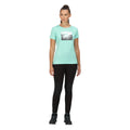 Ozeanblau - Back - Regatta - "Fingal VI" T-Shirt für Damen