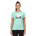 Ozeanblau - Side - Regatta - "Fingal VI" T-Shirt für Damen