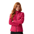 Rosa - Side - Regatta - "Floreo IV" Fleecejacke Durchgehender Reißverschluss für Damen