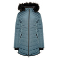 Oriongrau-Orion-Blau - Front - Dare 2B - "Striking III" Steppjacke Lang für Damen