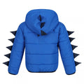 Marineblau - Back - Regatta - Steppjacke für Kinder