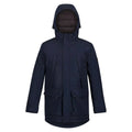 Marineblau - Front - Regatta - "Paddrick" Parka Wasserfest für Kinder