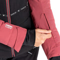 Erd Rose-Schwarz - Side - Dare 2B - "Conveyed" Skijacke für Damen