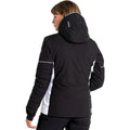 Kosmischer Himmel -Schwarz - Back - Dare 2B - "Conveyed" Skijacke für Damen