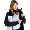 Kosmischer Himmel -Schwarz - Lifestyle - Dare 2B - "Conveyed" Skijacke für Damen