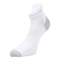 Weiß-Aschgrau - Side - Dare 2B - "Accelerate" Knöchelsocken für Herren-Damen Unisex (2er-Pack)