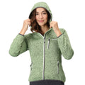 Ruhig Grün - Pack Shot - Regatta - "Newhill" Fleecejacke mit Kapuze für Damen