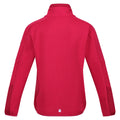 Beeren Pink - Back - Regatta - "Highton IV" Fleecejacke Durchgehender Reißverschluss für Kinder