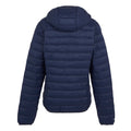 Marineblau-klarer blauer Himmel - Back - Regatta - "Marizion" Steppjacke mit Kapuze für Damen