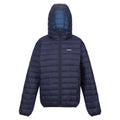 Marineblau-Meer Dunst - Front - Regatta - "Marizion" Steppjacke mit Kapuze für Damen