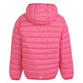 Flamingo-Rosa-Satsuma - Back - Regatta - "Marizion" Steppjacke mit Kapuze für Kinder