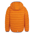 Persimmon-Dunkelblau - Back - Regatta - "Marizion" Steppjacke mit Kapuze für Kinder