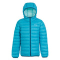 Tahoeblau-Gebleichtes Türkis - Front - Regatta - "Marizion" Steppjacke mit Kapuze für Kinder