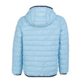 klarer blauer Himmel -Kronenblau - Back - Regatta - "Marizion" Steppjacke mit Kapuze für Kinder