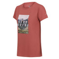 Terrakotta - Side - Regatta - "Fingal VII Keep Going" T-Shirt für Damen