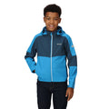 Indigo-Blue Wing Blau - Pack Shot - Regatta - "Acidity VI" Softshelljacke für Kinder