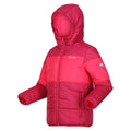 Beeren Pink -Pinker Trank - Side - Regatta - "Lofthouse VII" Steppjacke für Kinder