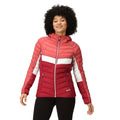 Rot-Mineral Rot - Lifestyle - Regatta - "Harrock II" Kapuzenjacke für Damen