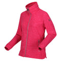 Leuchtend Pink - Side - Regatta - "Azaelia" Fleecejacke Durchgehender Reißverschluss für Damen