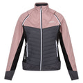 Dunkelrosa-Mittelgrau - Front - Regatta - "Steren" Hybridjacke für Damen