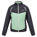 Mittelgrau-Ruhig Grün - Front - Regatta - "Steren" Hybridjacke für Damen