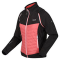 Schwarz-Mineral Rot - Side - Regatta - "Steren" Hybridjacke für Damen